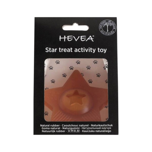 Natural Rubber Star Treat Activity Toy - Image 2