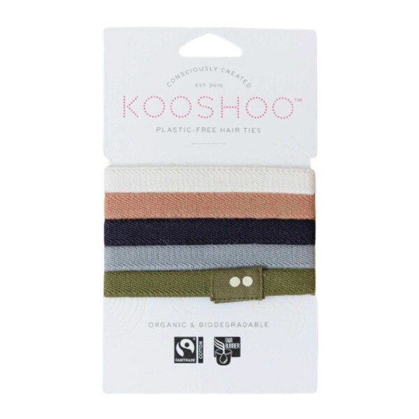 Classics Organic Plastic-free Hair Ties - 5 Pack