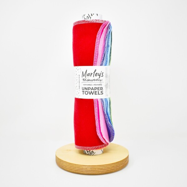 12 Rolled Unpaper Towels - Rainbow - Image 2