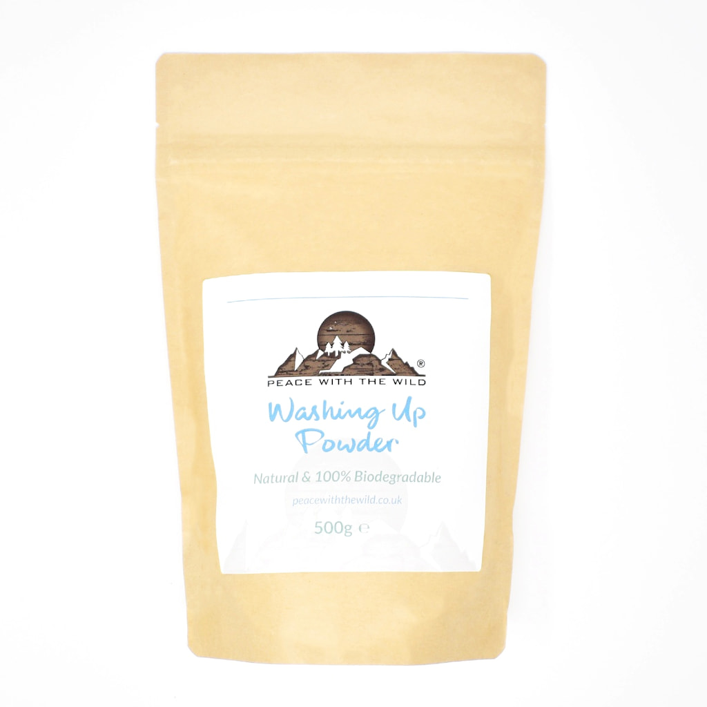Washing Up Powder - 500g - Peace With The Wild