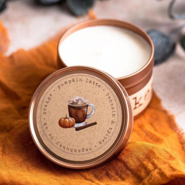 Pumpkin Latte Soy Wax Candle