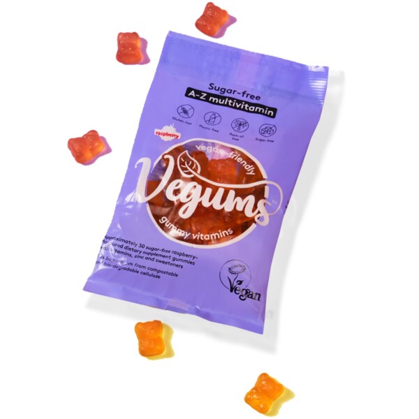 Vegums Vegan Gummy A-Z Multivitamins - Sugar Free - Image 2
