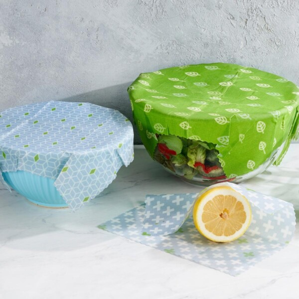 Reusable Vegan Food Wraps - Set of 3 - Image 3