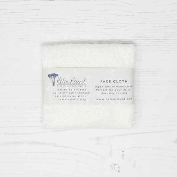 Bamboo Face Cloth Cream - Single