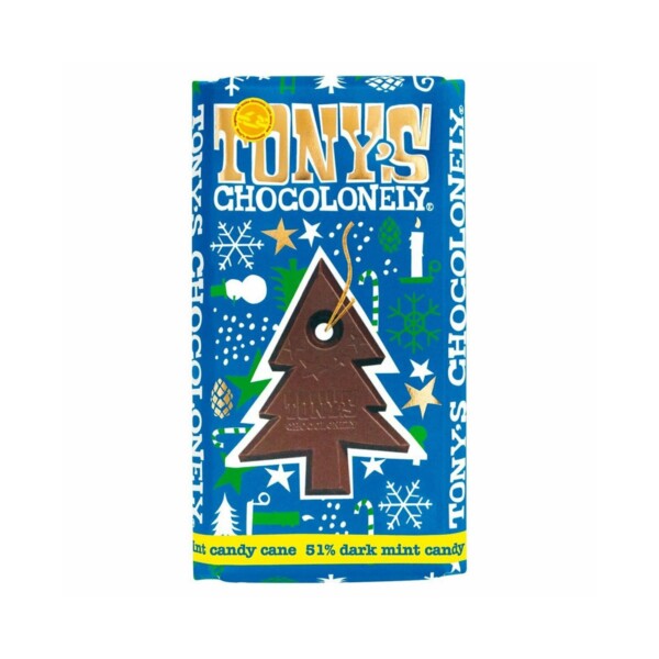 Dark Chocolate Mint Candy Cane -180g