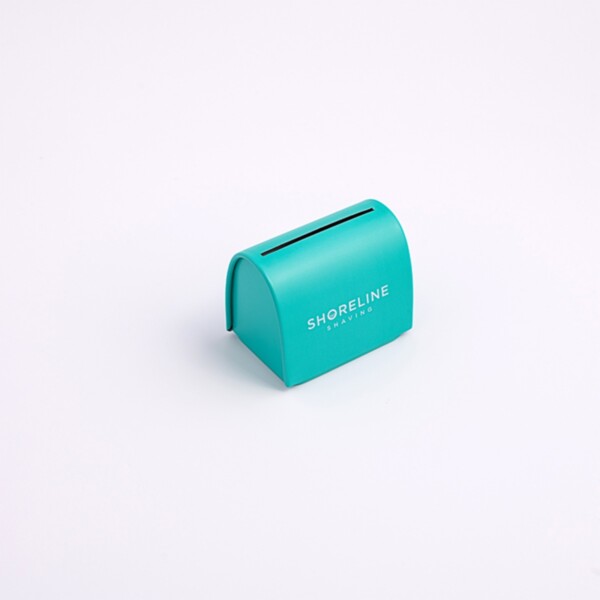Razor Blade Disposal Tin - Teal