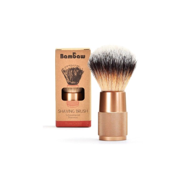 Bambaw Shaving Brush - Rose Gold