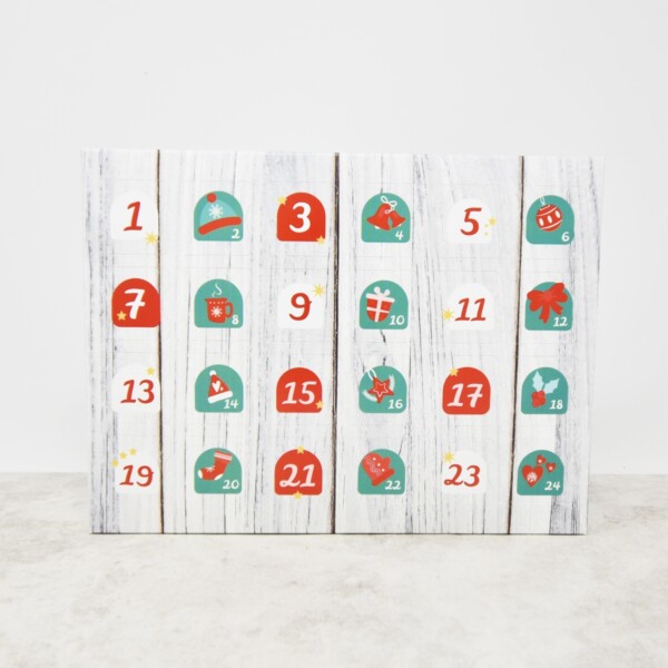 24 Day Natural Crayon Advent Calendar