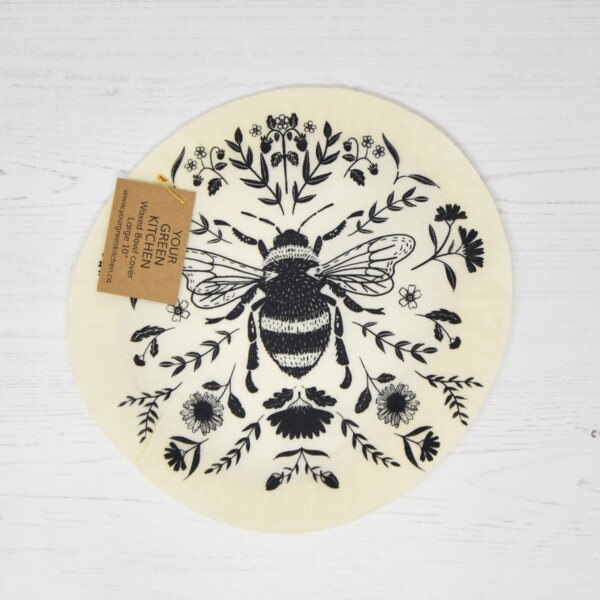 Waxed Cotton Bowl Cover - 10"