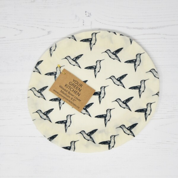 Waxed Cotton Bowl Cover - 8" - Image 2