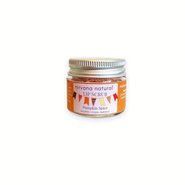 Organic Lip Scrub Pumpkin Spice  - 15g