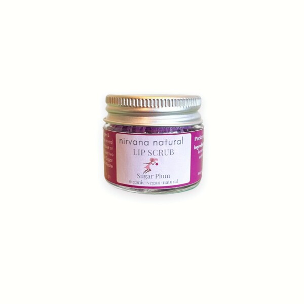 Organic Lip Scrub Sugar Plum - 15g
