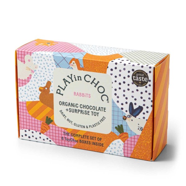 ToyChoc Box - 6 Rabbits Gift Set