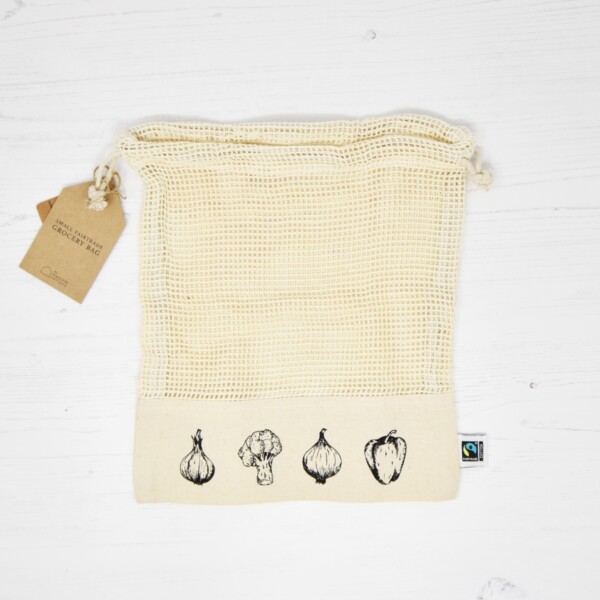 Organic Mesh Vegetable Bag - Small