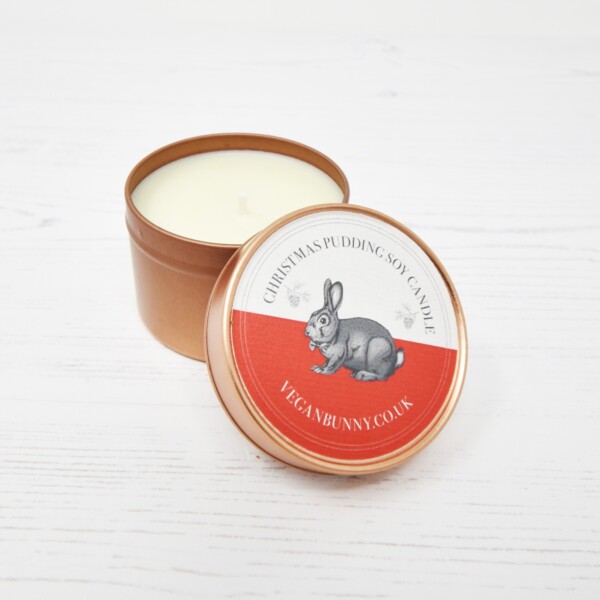 Christmas Pudding Soy Wax Candle