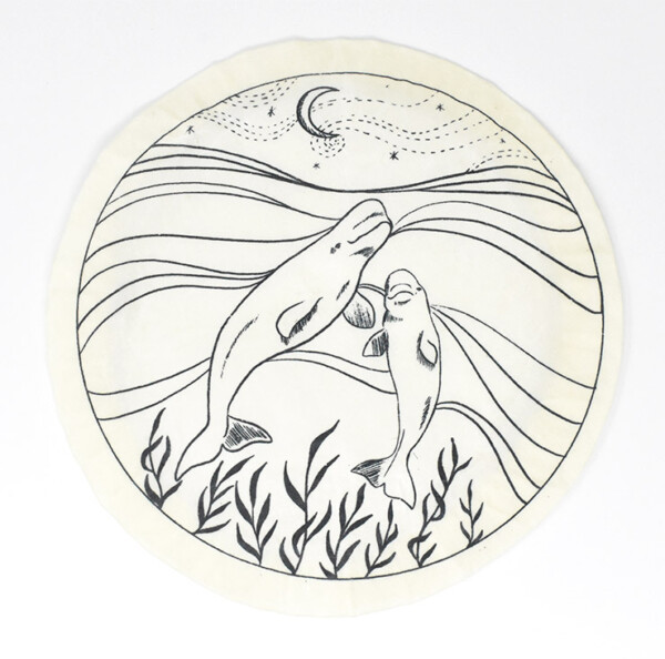 Waxed Cotton Bowl Cover - 12.5" - Image 3