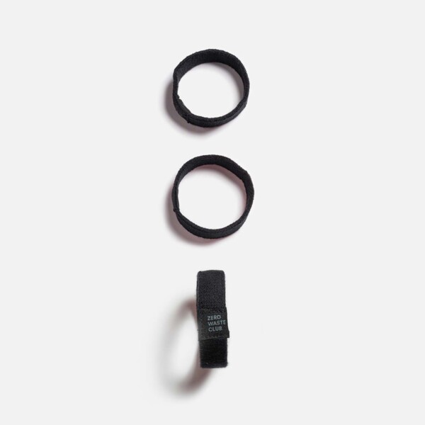 Organic Cotton Hairbands Black - 3 Pack - Image 2