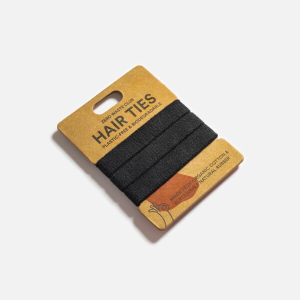 Organic Cotton Hairbands Black - 3 Pack