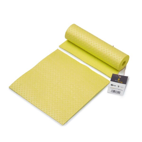 Compostable Sponge Kitchen Roll - Yellow - Image 2