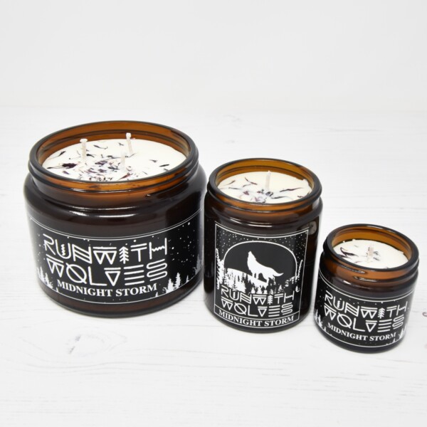 Midnight Storm Soy Wax Candle - Image 2