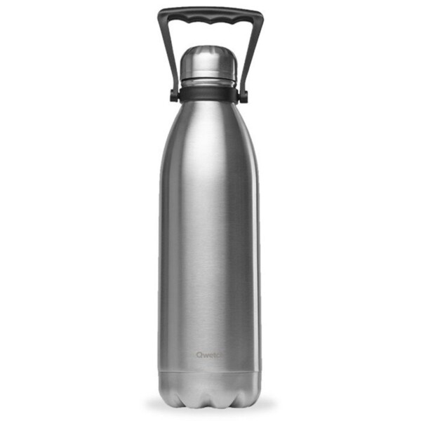 Insulated Stainless Steel Bottle - Brushed Steel - 1.5L