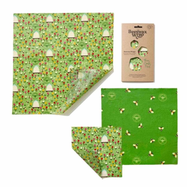 Beeswax Wraps - Medium Kitchen Pack