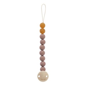 Pacifier Holder - Tan Beige