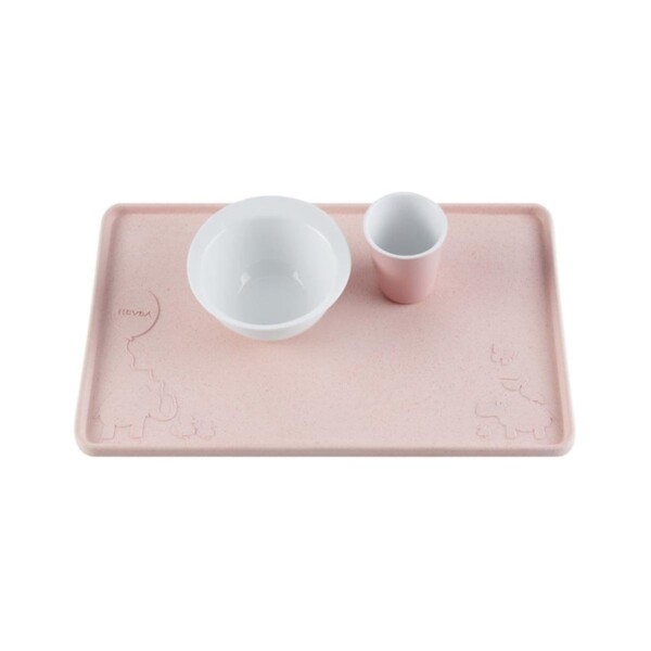 Upcycled Place Mat - Peach