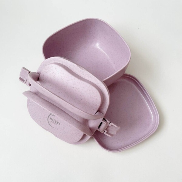 Lilac Rice Husk Lunch Box - Image 2