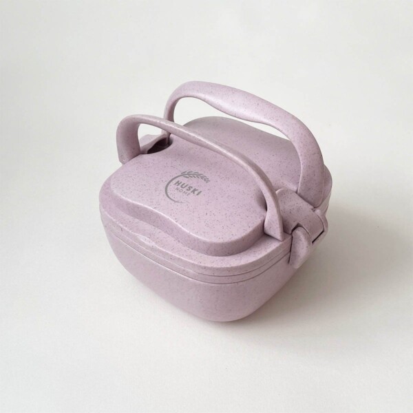 Lilac Rice Husk Lunch Box