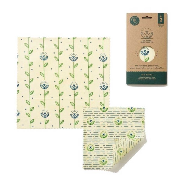 Vegan Wax Wraps - Small Kitchen Pack