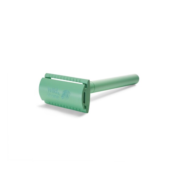 Reusable Safety Razor - Green - Image 3