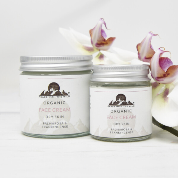 Organic Face Cream Dry Skin - Palmarosa - Image 2