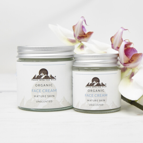 Organic Face Cream Mature Skin - Unscented - Image 2