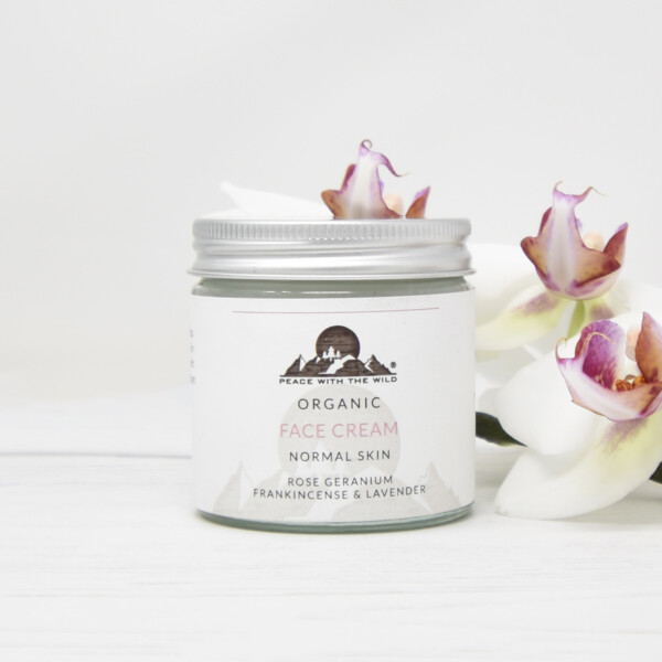 Organic Face Cream Normal Skin - Rose Geranium
