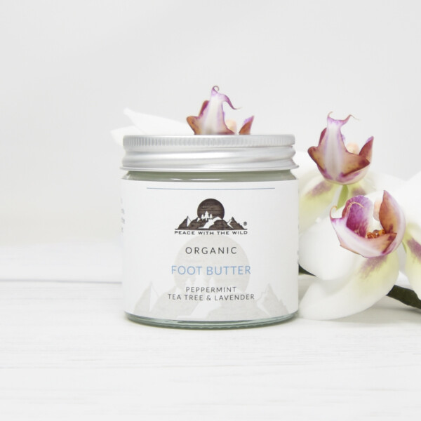 Organic Foot Butter - Peppermint, Tea Tree & Lavender