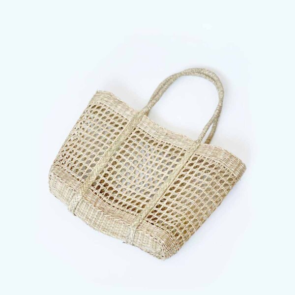Handmade Natural Seagrass Tote Bag