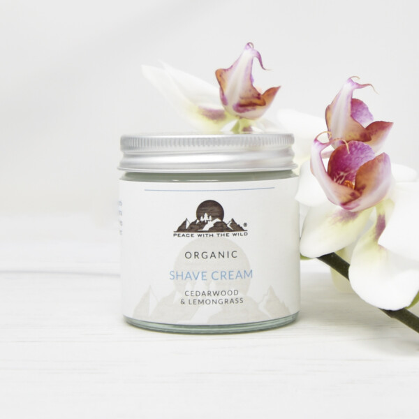 Cedarwood & Lemongrass Organic Shaving Cream