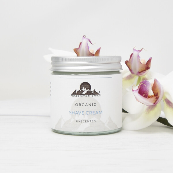 Unscented Organic Shaving Cream