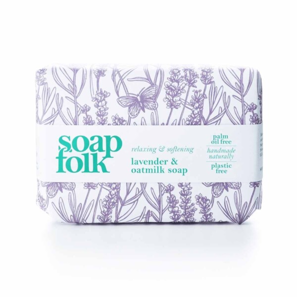 Lavender & Oatmilk Soap -105g