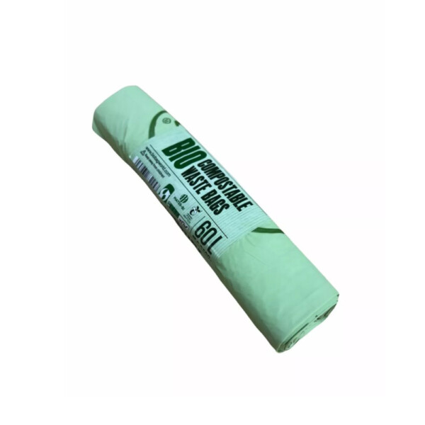 60 Litre Compostable Bin Liners - 5 Liners