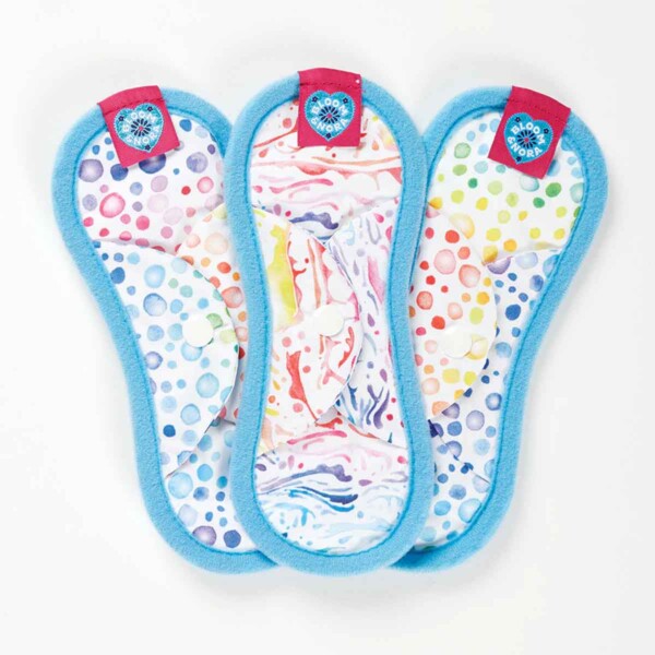 Reusable Sanitary Pads Noras - 3 Pack - Image 3