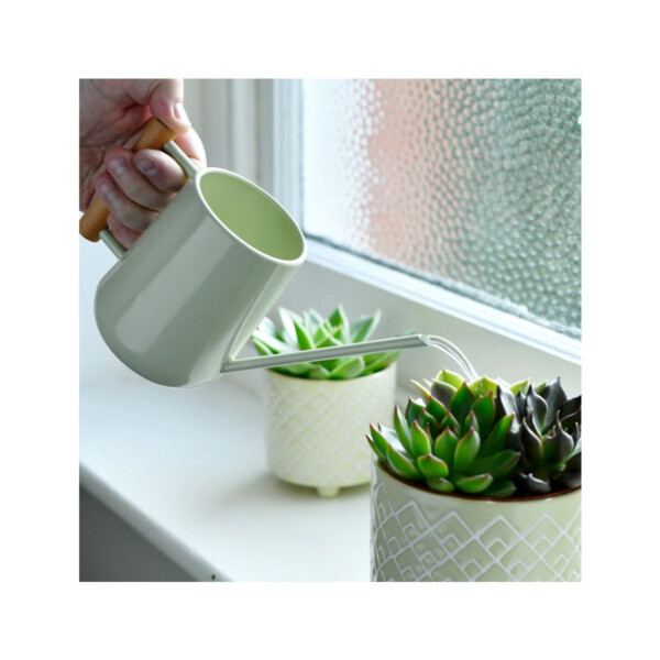 Plastic Free Indoor Watering Can - Pale Jade - Image 3