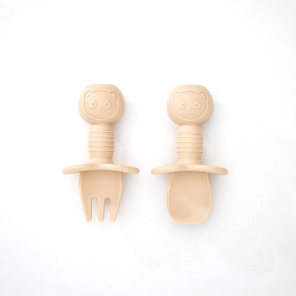 Baby Cutlery Set - Cream