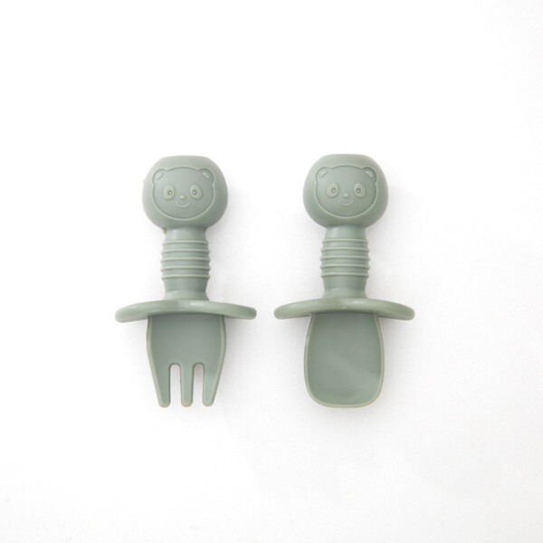 Baby Cutlery Set - Green