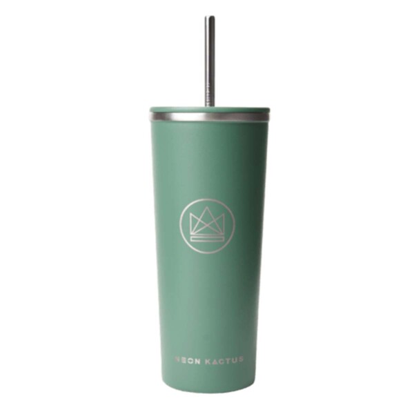 Stainless Steel Insulated Tumbler 710ml - Happy Camper - Image 3
