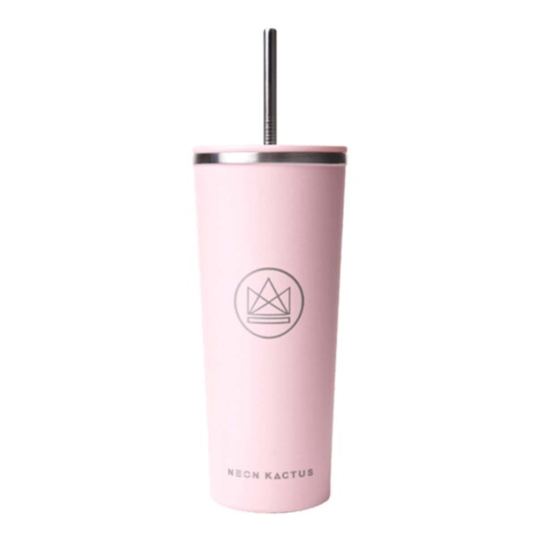 Stainless Steel Insulated Tumbler 710ml - Pink Flamingo - Image 3