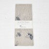 Natural Linen Tea Towel - Bees
