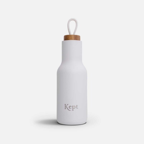 Stainless Steel Reusable Water Bottle – Chalk