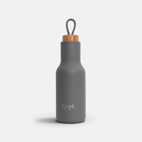 Stainless Steel Reusable Water Bottle – Slate